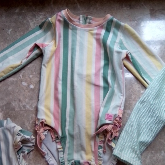 RUFFLE BUTTS SWIMWEAR 3 & 5 - Picture 2 of 10